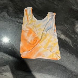 Senfure tye dye crop tank